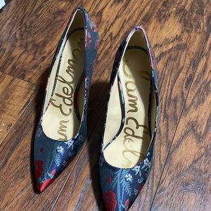 Floral Sam Edelman shoes size 7 1/2